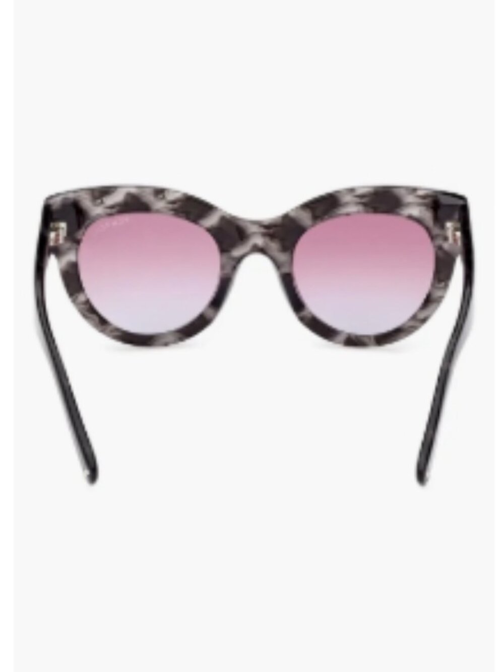 TOM FORD — Lucilla 51mm Gradient Cat‑Eye Sunglasses Color: Black Havana / Purple - Picture 5 of 7